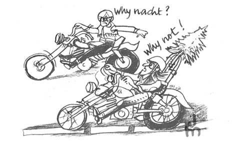 Illustration Motorrad